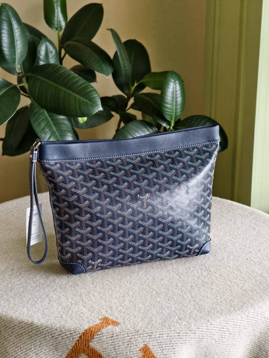 Goyard Pochette Conti Pouch Navy