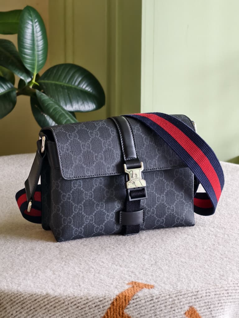 Gucci Buckle Crossbody Bag