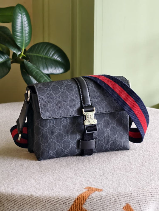 Gucci Buckle Crossbody Bag
